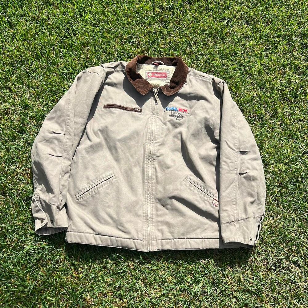 Dri duck barn chore jacket collar mens size xxl